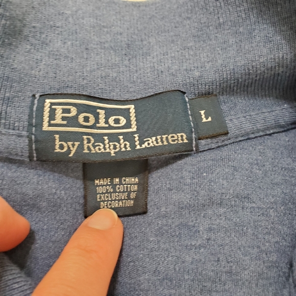 🚫SALE💙 Copy Ralph Lauren Blue Polo - Picture 4 of 4